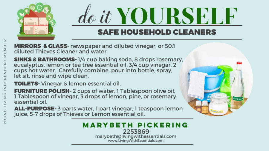 Toxin-Free Family DIY Cleaners